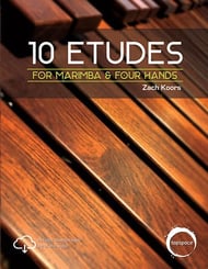 10 Etudes for Marimba & Four Hands cover Thumbnail